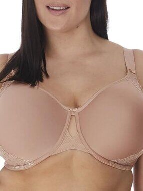 NWT Elomi Charley Fawn Spacer Moulded Bra 40DD